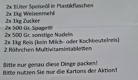Packliste Winsen packt