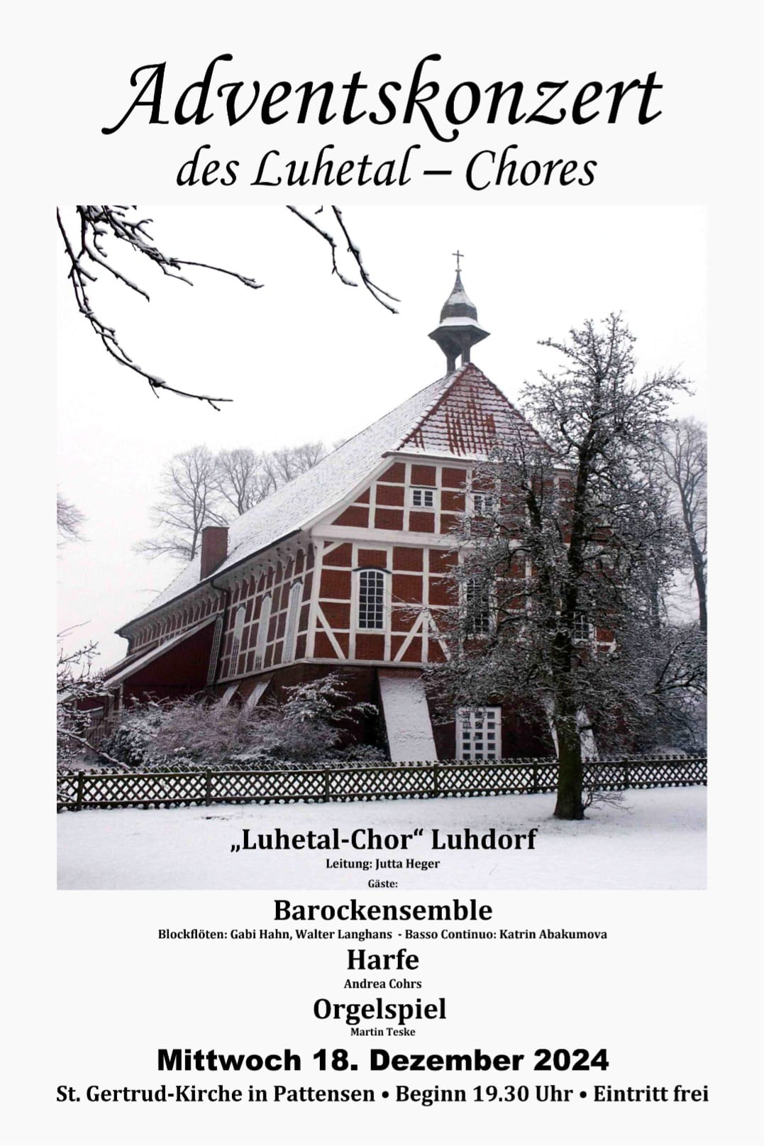 Konzert Luhetalchor