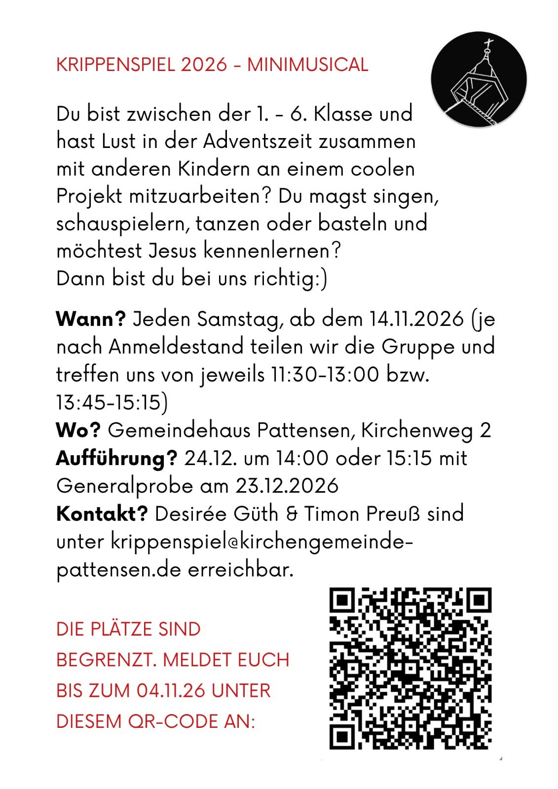 2026 Infos zum Krippenspiel