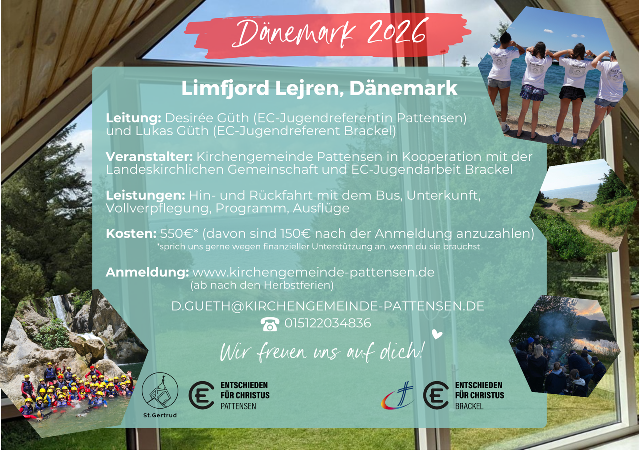 Sommerfreizeit 2026 Rückseite