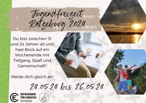 Jugendwochenendfreizeit 2024 in Ratzeburg flyer S 2