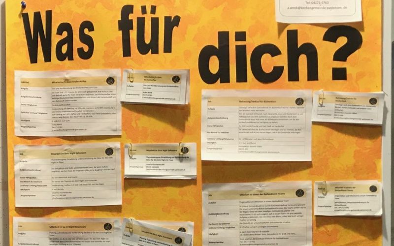Hände im Kreis