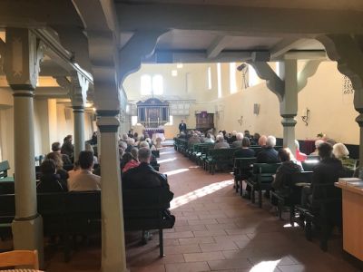 Gottesdienst in der St. Gertrud-Kirche